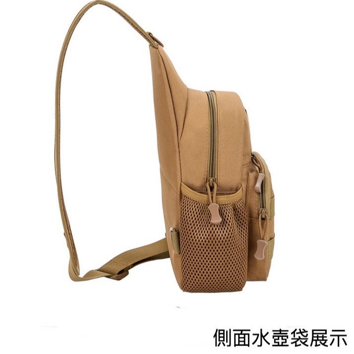 戰術迷彩帥氣水壺胸包-細節圖3
