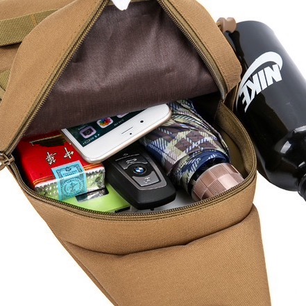 戰術迷彩帥氣水壺胸包-細節圖5