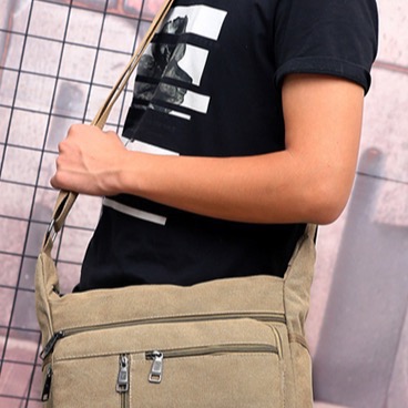 大容量多格層上班上學多功用側背包-細節圖5