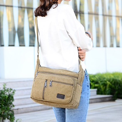 大容量多格層上班上學多功用側背包-細節圖6