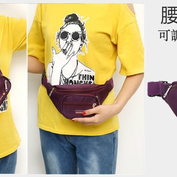 【台灣現貨】戶外輕巧男女休閒外出運動腰包-細節圖4