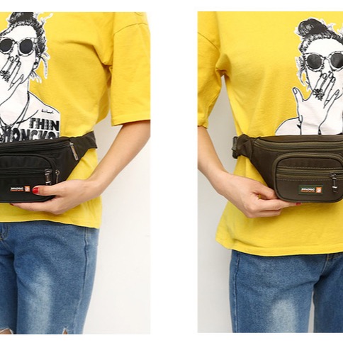 【台灣現貨】戶外輕巧男女休閒外出運動腰包-細節圖5