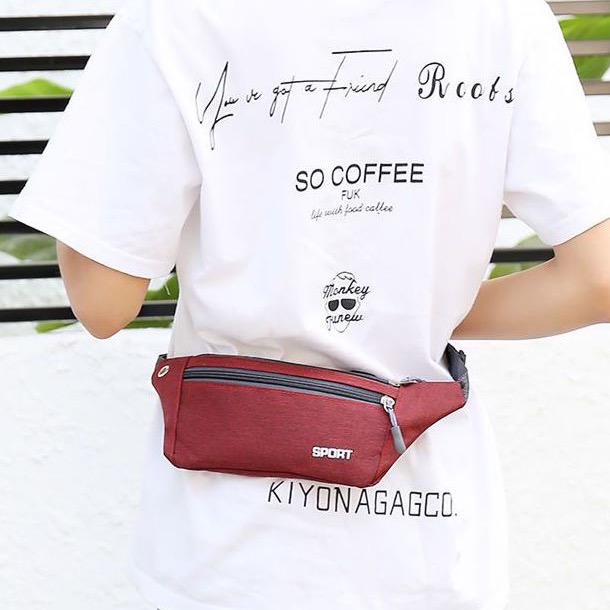 【台灣現貨】輕便跑步運動登山外出耳機孔腰包-細節圖4