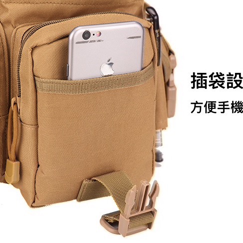 加厚防刮耐磨釣魚登山工作多功能腿包功能腿包-細節圖8