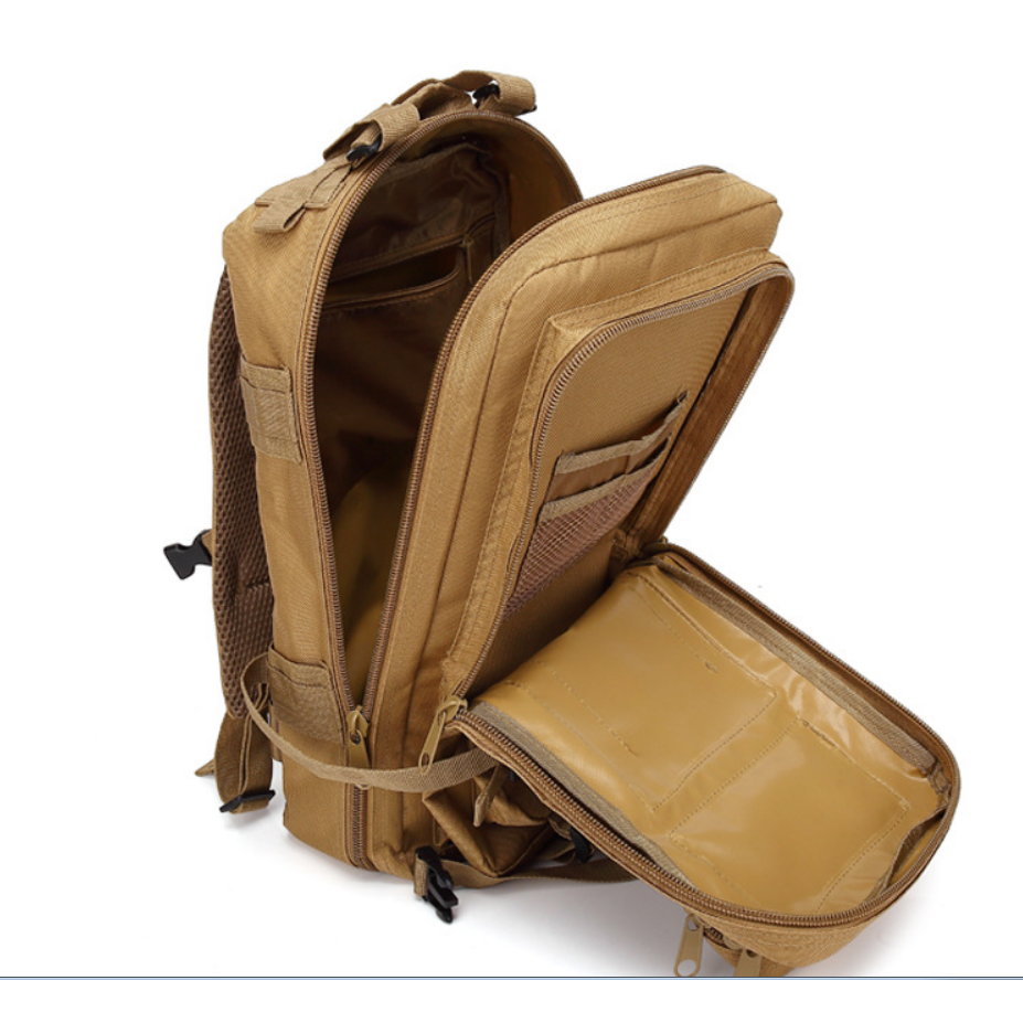 戰術迷彩大容量多格層後背包-細節圖3