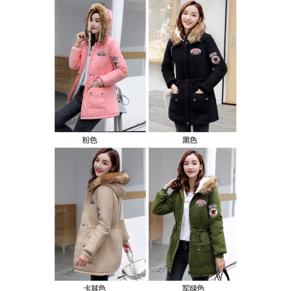 情侶甜蜜寒冬刷毛連帽保暖外套-細節圖3