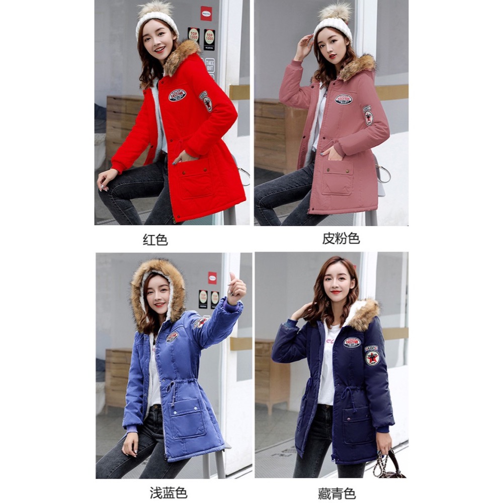 情侶甜蜜寒冬刷毛連帽保暖外套-細節圖4