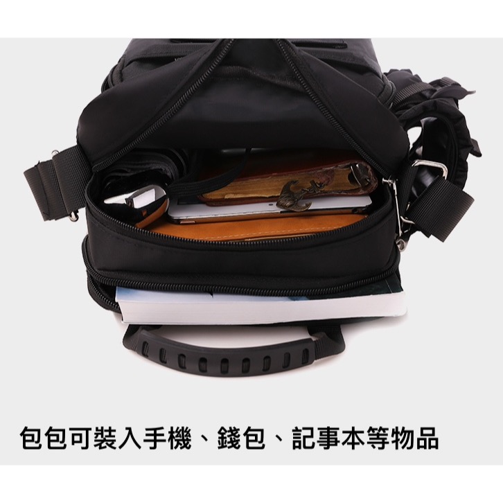 商務休閒登山運動水壺斜背包-細節圖2