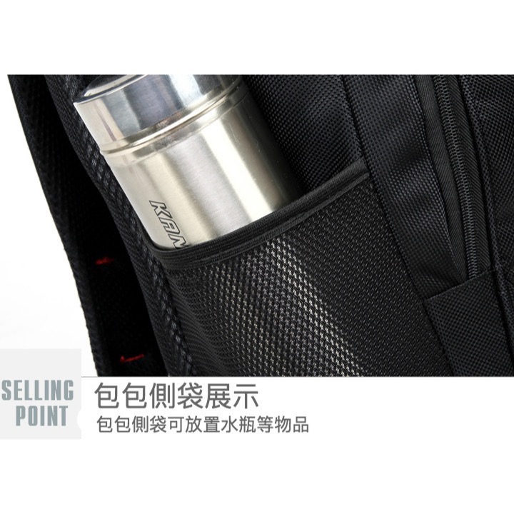 大容量收納隔層旅行出差後背包-細節圖4