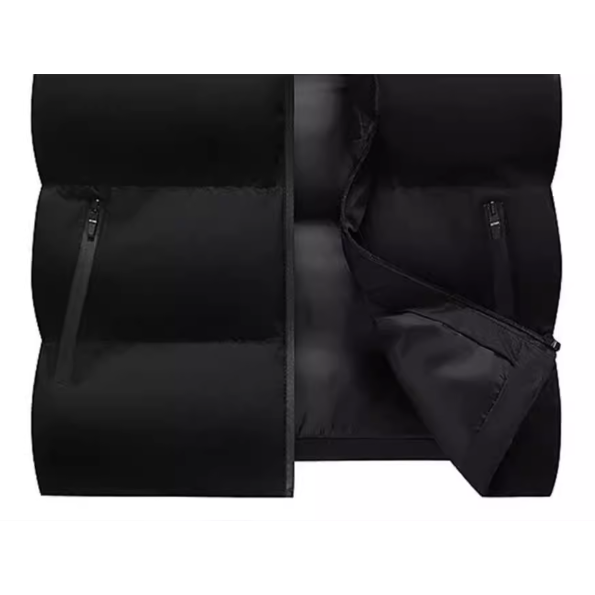 (40~100G)秋冬立領男女休閒百搭羽絨棉背心-細節圖3