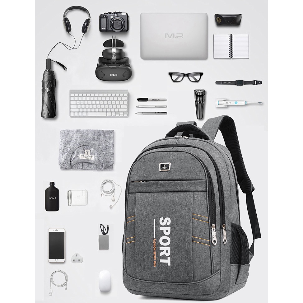 四格層大容量上學旅行後背包-細節圖4