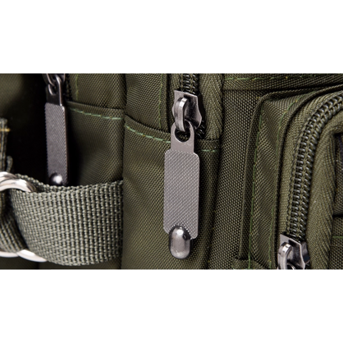 防水牛津布六格層外送生意腰包-細節圖4