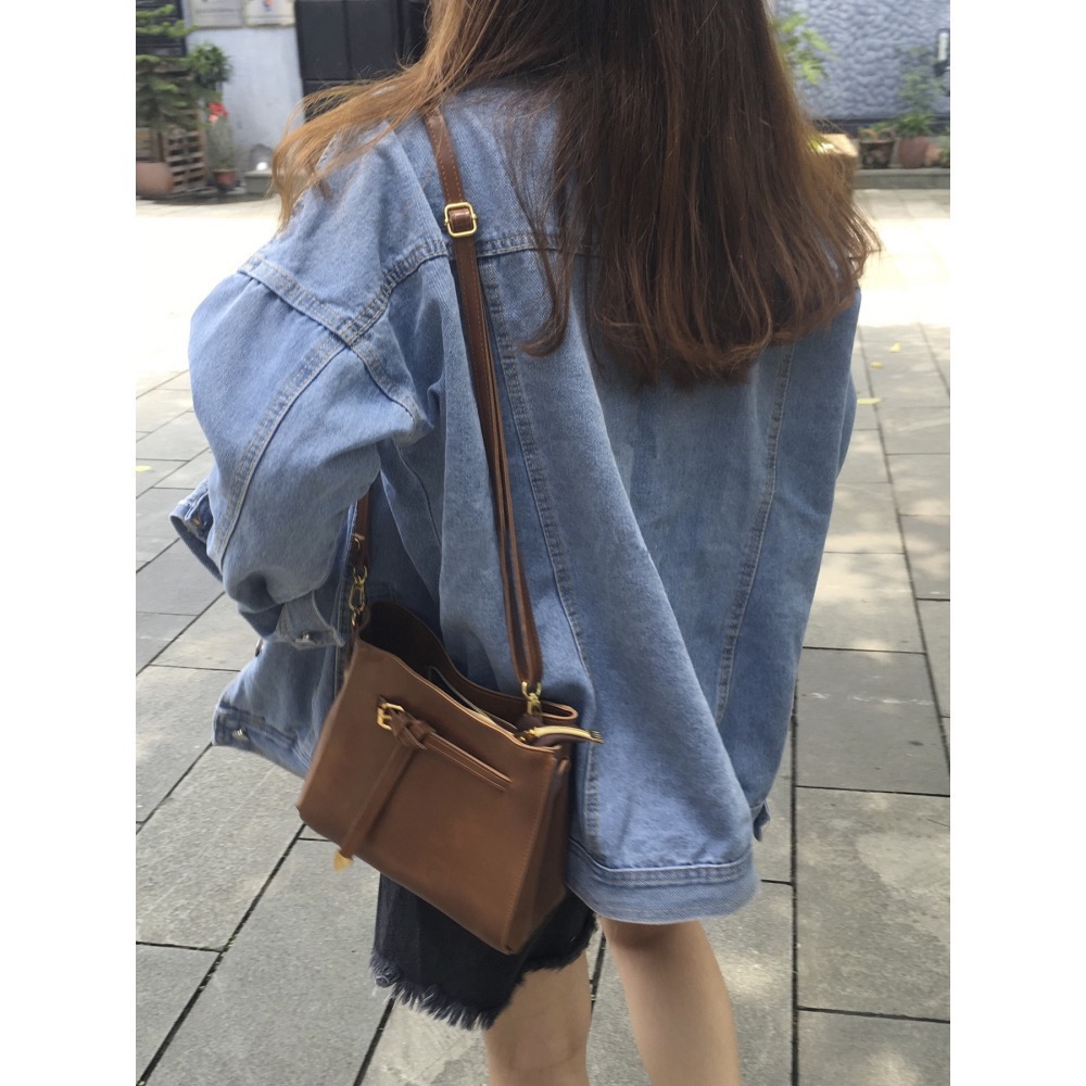 (35~100kg)休閒百搭牛仔外套-細節圖6
