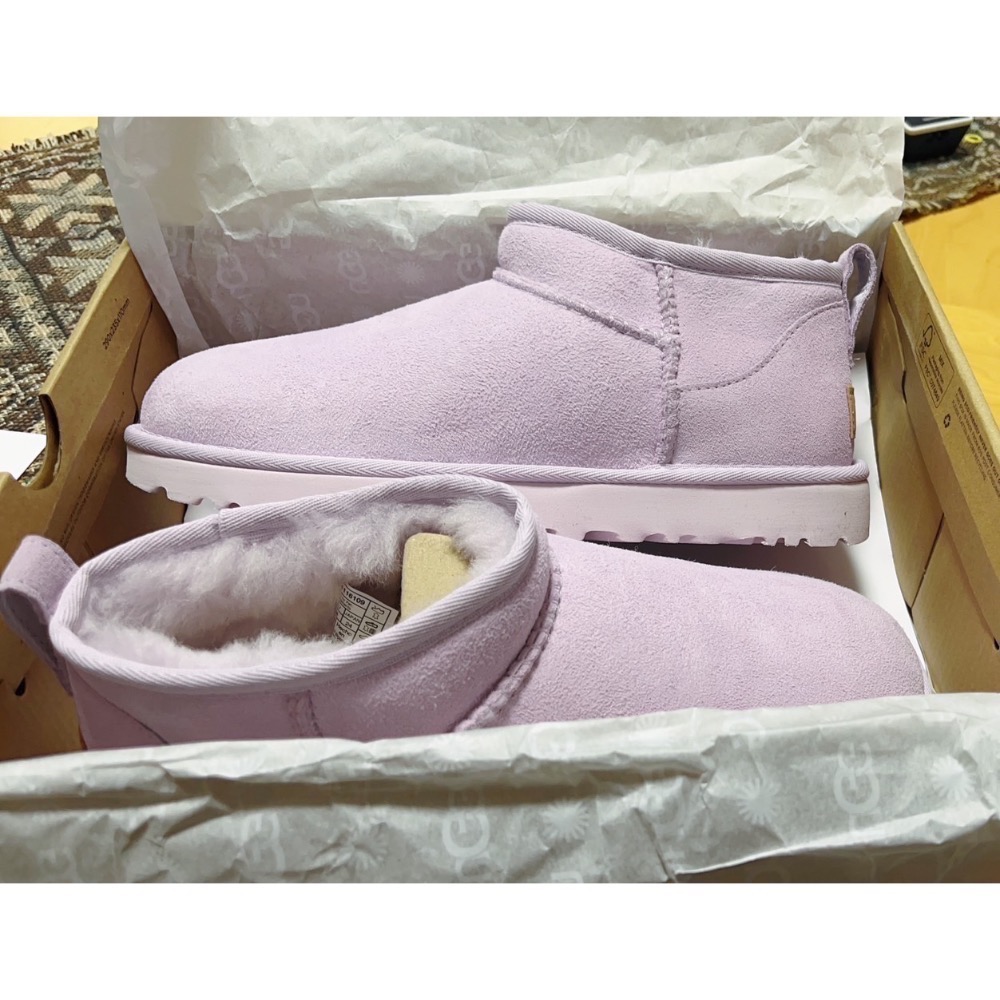 24號UGG紫色雪靴   全新品-細節圖3