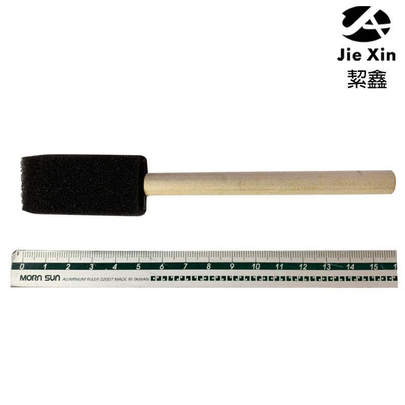 海綿刷 木柄海綿刷 塑件染黑劑專用 染黑不沾手 [JX絜鑫]-細節圖4