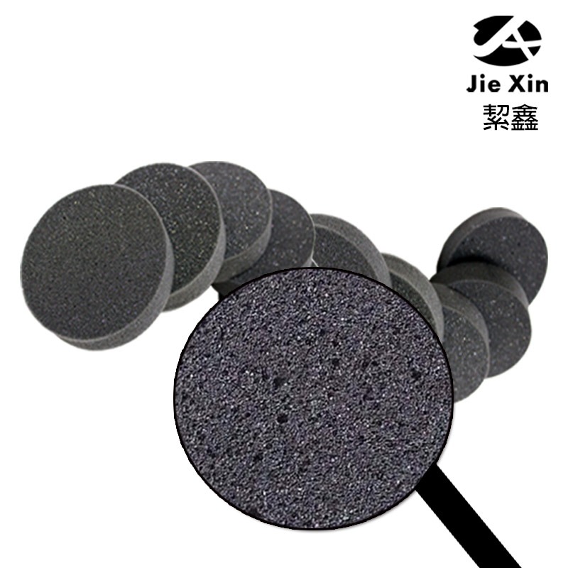 JX絜鑫  汽車美容專用綿 打蠟海綿1入裝 台灣製 黑色 圓綿 高密度 耐用不易破 上蠟 上皮革油 上塑料油 上輪胎油-細節圖8