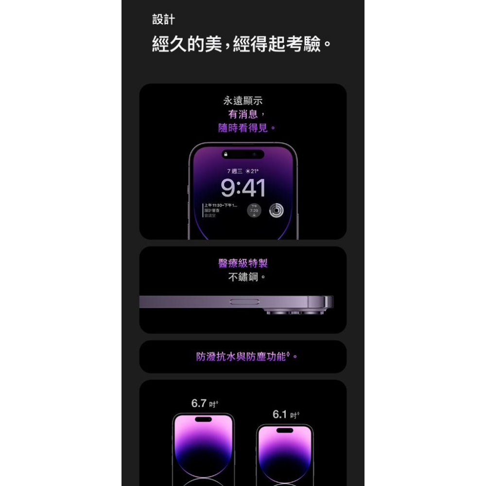 APPLE iPhone 14 Pro Max 128G 福利品 福利機-細節圖3