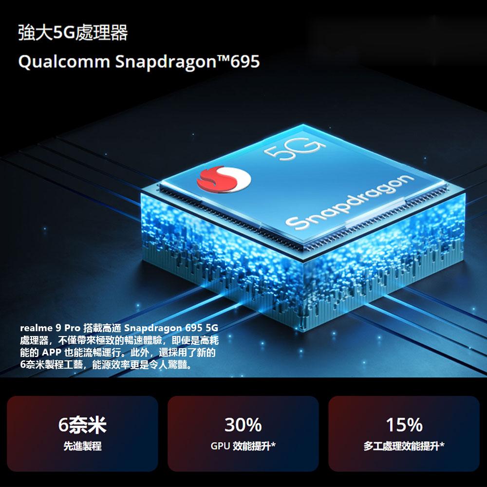 福利機Realme 9 Pro 5G (8G/128G)綠  6.6吋八核心智慧型手機【台灣官方認證福利機】-細節圖7