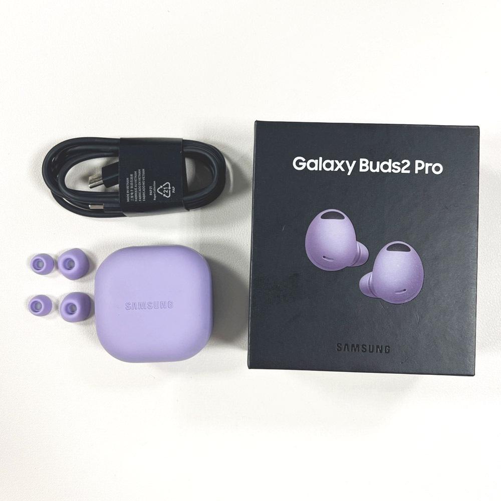 Samsung 三星 Galaxy Buds2 Pro真無線藍牙耳機 (SM-R510)精靈紫 福利品 二手品-細節圖2