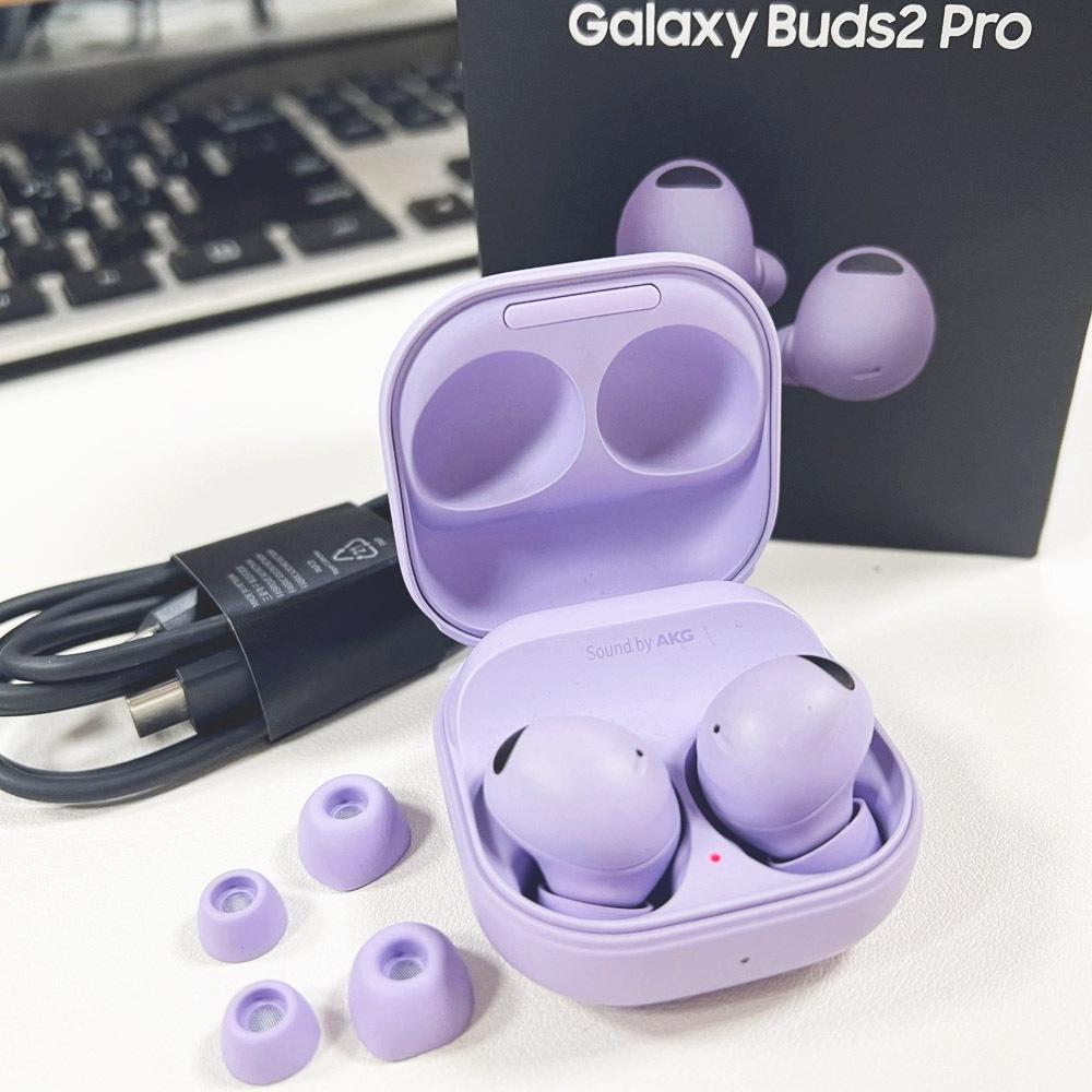 Samsung 三星 Galaxy Buds2 Pro真無線藍牙耳機 (SM-R510)精靈紫 福利品 二手品-細節圖3