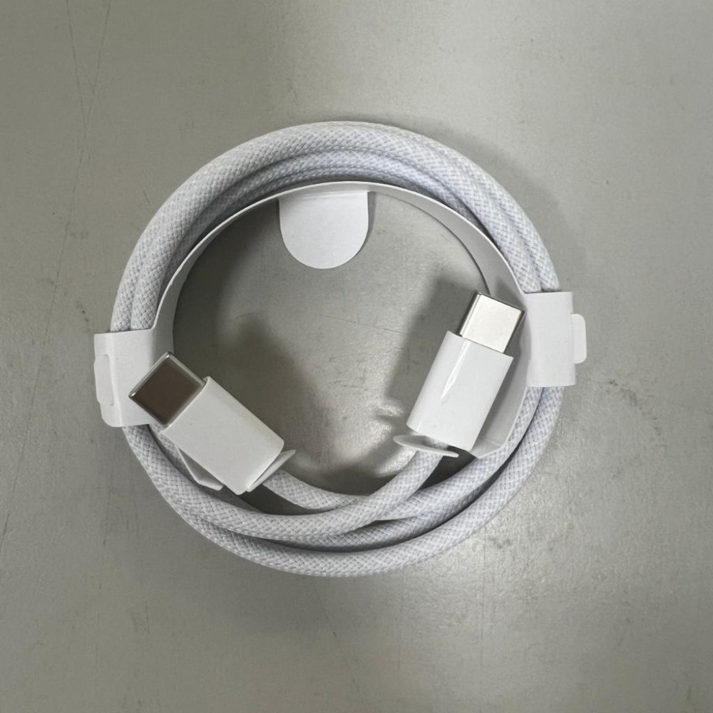 Apple 原廠 充電線 傳輸線 雙USB-C 編織線 USB-C to USB-C-細節圖2