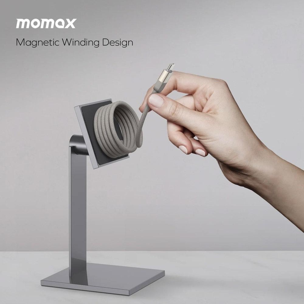 MOMAX Mag Link 1米 USB-C to USB-C 100W USB2.0 磁吸連接線 充電線 傳輸線-細節圖8