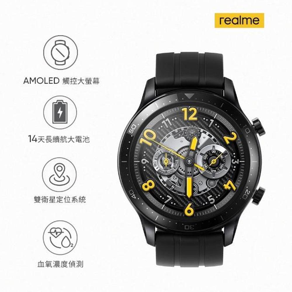 realme Watch S Pro 健康血氧偵測智慧手錶 福利品 拆封品-細節圖3