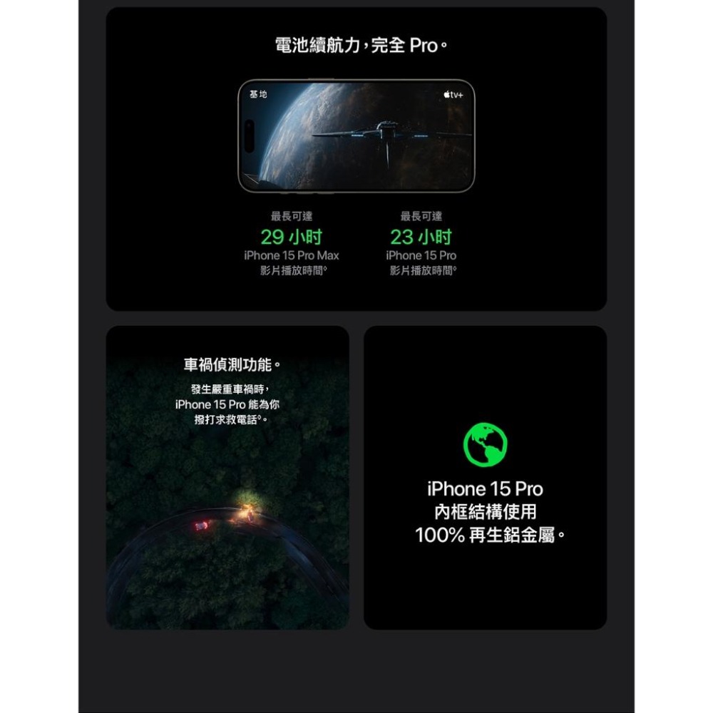 APPLE iPhone 15 Pro 256G 福利品 福利機-細節圖4