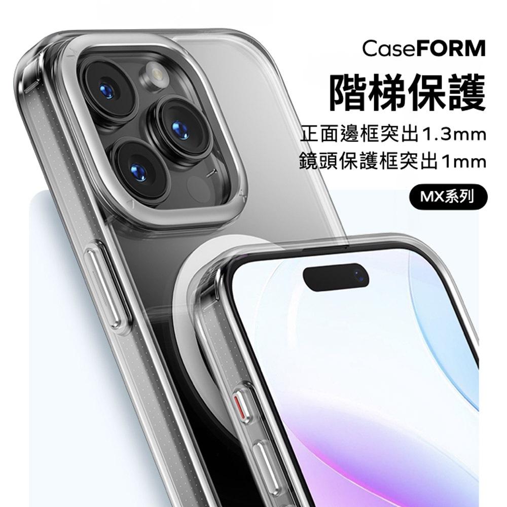 Momax MagSafe磁吸透明防摔手機殼CaseForm PLAY(適用iPhone 15系列)-細節圖4