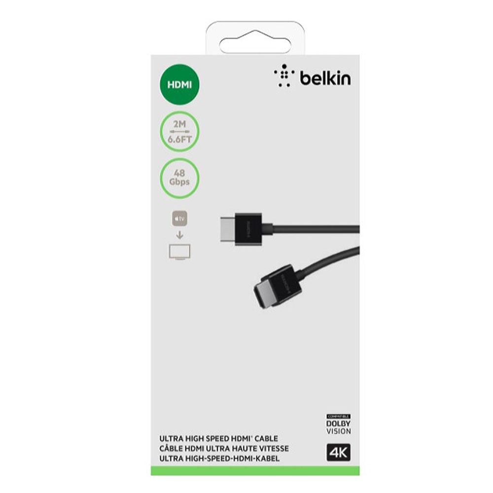 Belkin UltraHD 4K HDMI連接線(2M) AV10175bt2M 全新品 HDMI線-細節圖6