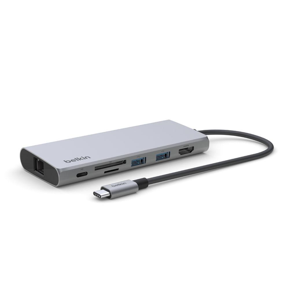 Belkin USB-C 7合1 多功能高速轉接器(10GB) GEN 2(INC009btSGY)-細節圖3