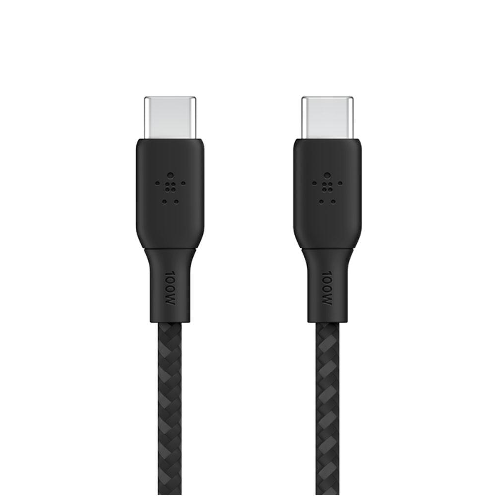 Belkin USB-C 2.0 100W 傳輸線2M/3M USB-C轉USB-C CAB014bt USB-IF認證-細節圖7