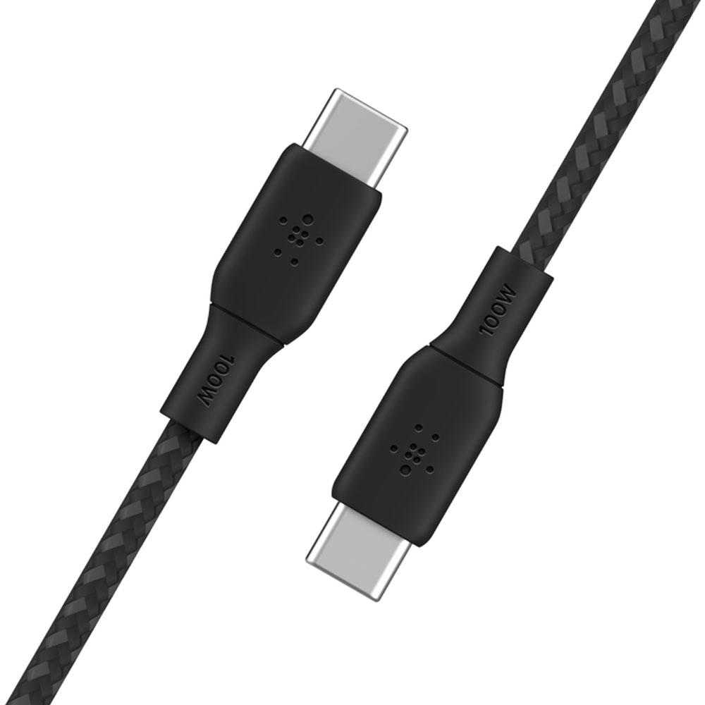 Belkin USB-C 2.0 100W 傳輸線2M/3M USB-C轉USB-C CAB014bt USB-IF認證-細節圖8