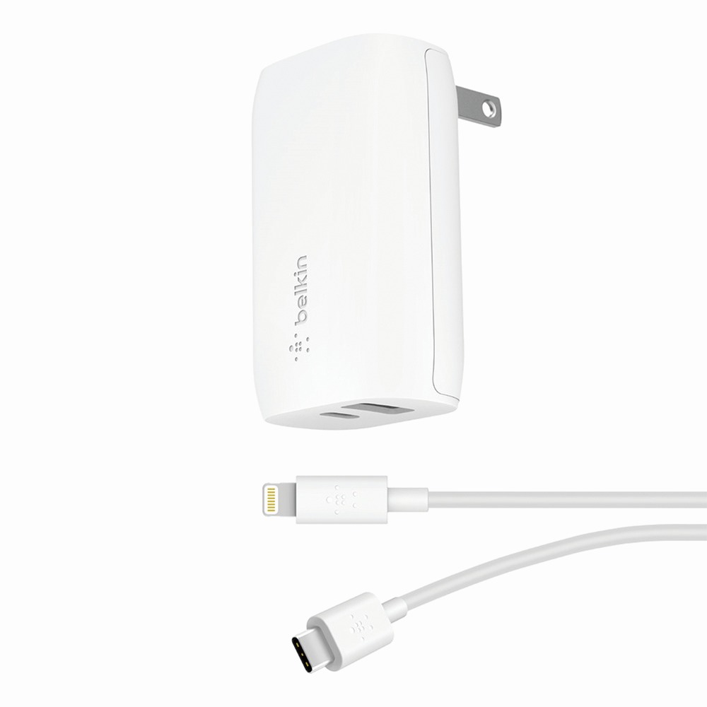 Belkin 貝爾金 Type-C旅充頭(雙孔)30W Type-C 18W+USB-A 12W(F7U097dq04)-規格圖9
