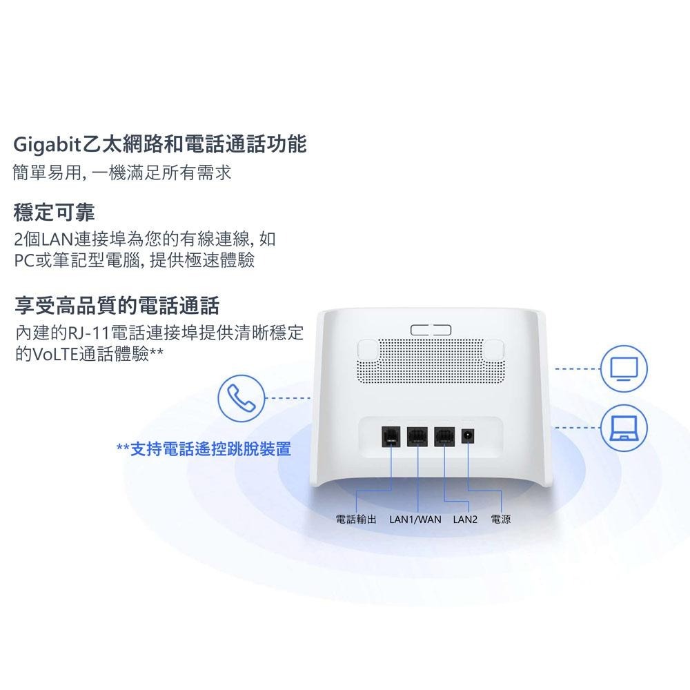 TCL 4G+ 2CA 無線分享路由器 Wi-Fi 5 雙頻 LINKHUB HH63V1S-細節圖9
