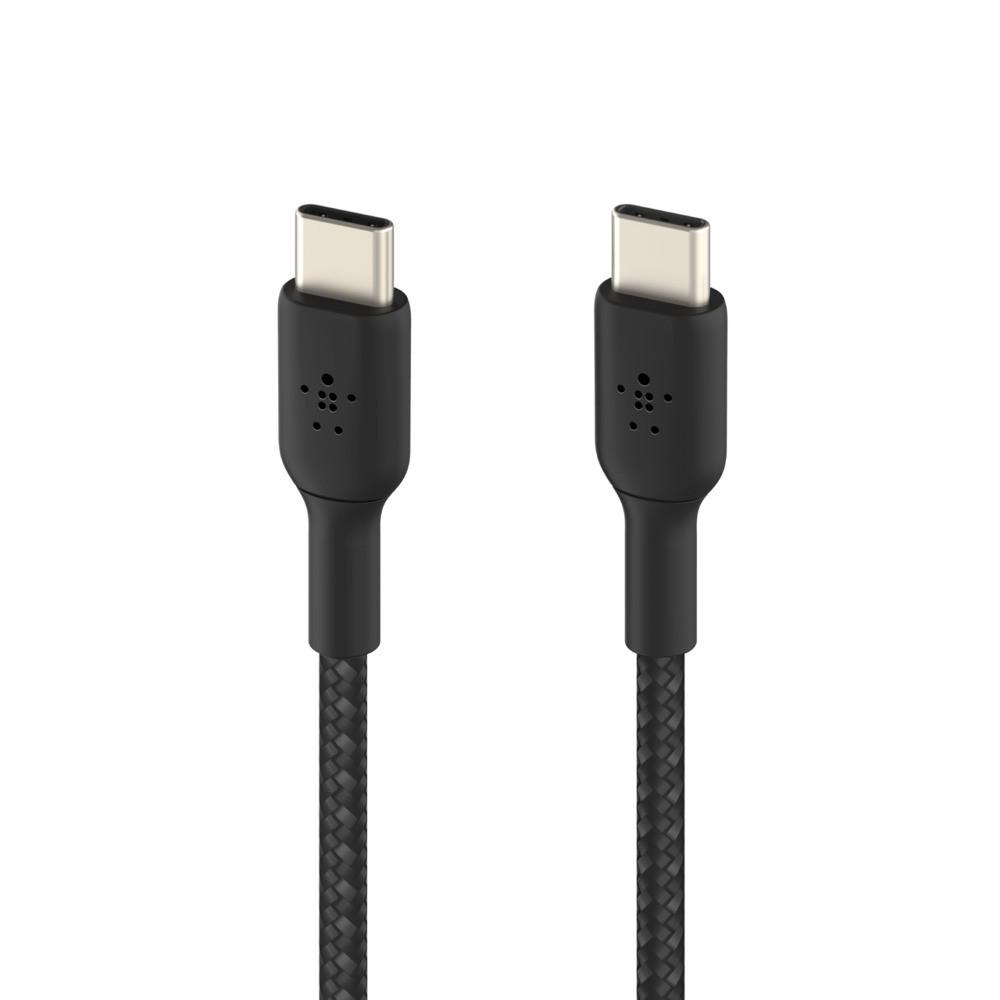 Belkin USB-C 對 USB-C編織傳輸線暨充電線1公尺 USB-IF 認證 CAB004bt1-細節圖4