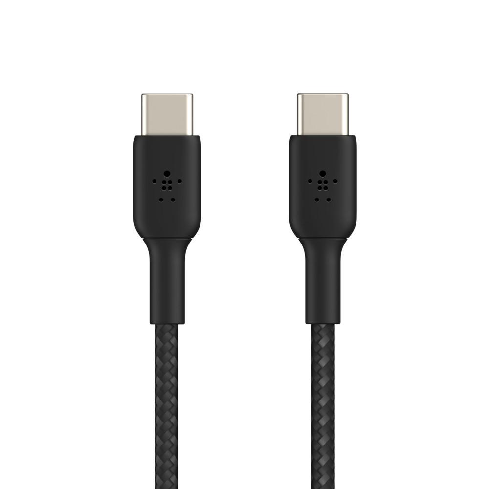 Belkin USB-C 對 USB-C編織傳輸線暨充電線1公尺 USB-IF 認證 CAB004bt1-細節圖5