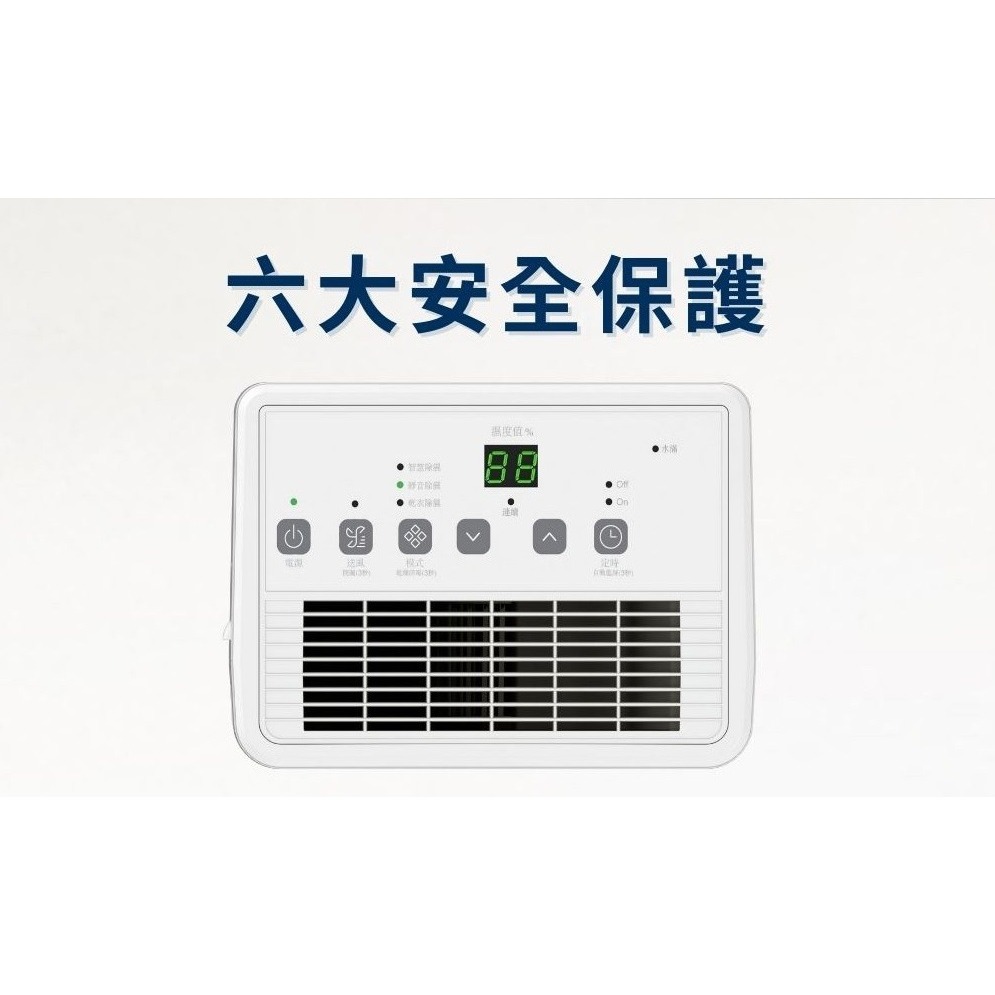 Haier 海爾 6L 一級省電能效 除濕機 H06EA1-細節圖9