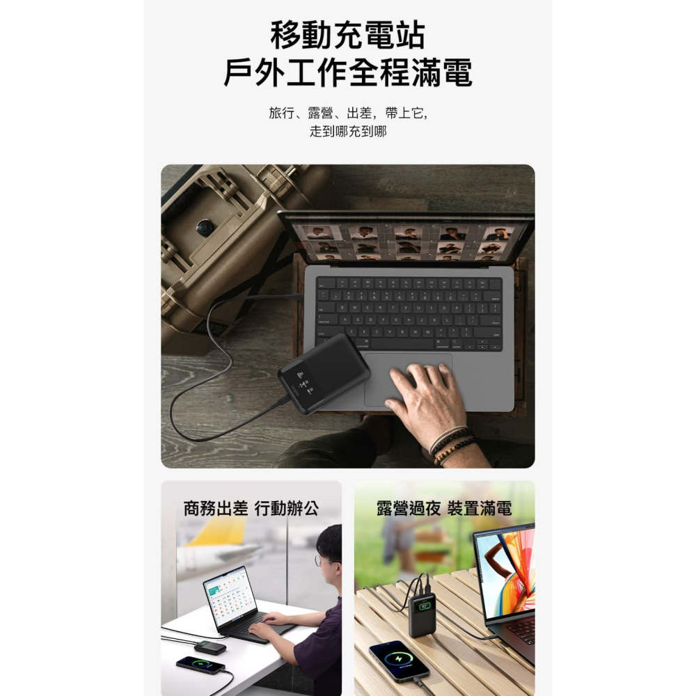 Belkin BoostCharge Pro 筆記型電腦 65W 行動電源 20K BPB020-細節圖10