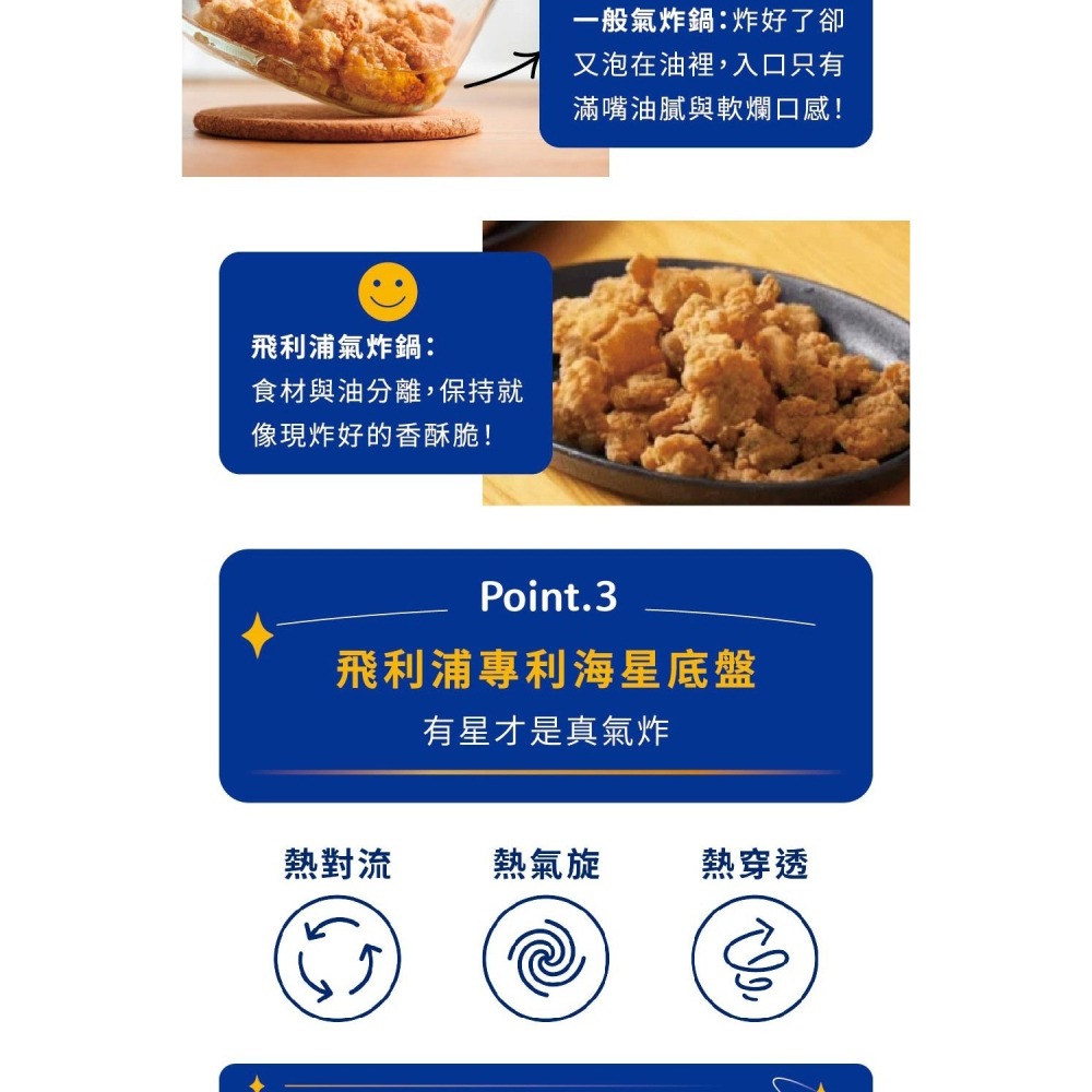 Philips 飛利浦 星樂視透視海星氣炸鍋 4.2L NA221-細節圖6