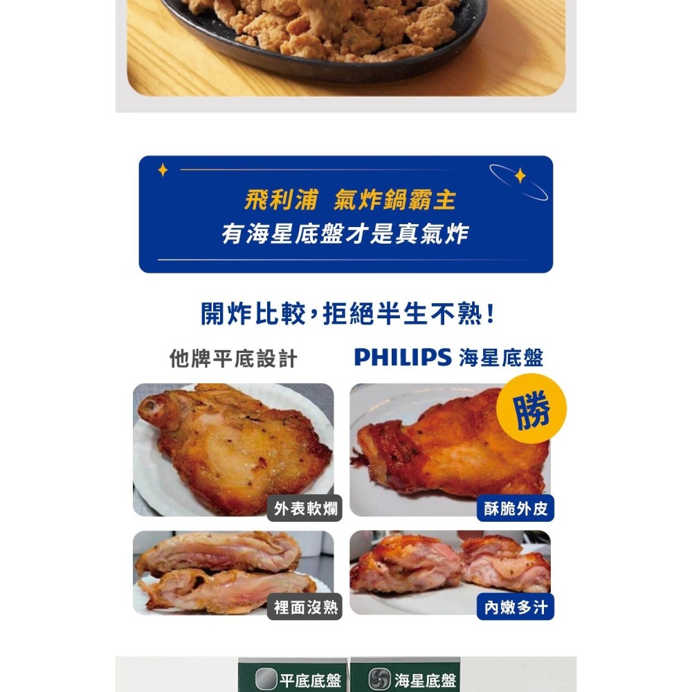 Philips 飛利浦 星樂視透視海星氣炸鍋 4.2L NA221-細節圖9