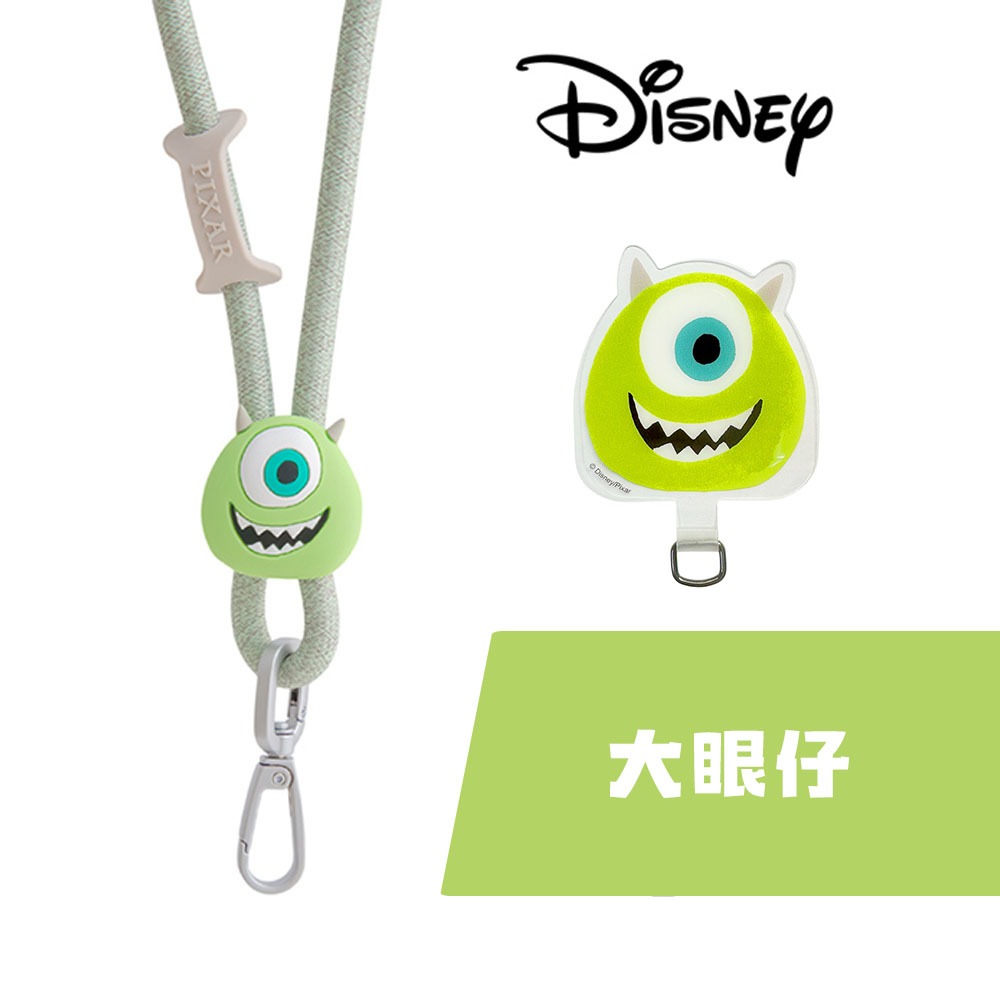 Disney 迪士尼 手機掛繩 奇奇/米奇/三眼怪/大眼仔/維尼/熊抱哥/史迪奇（正版授權）-規格圖6