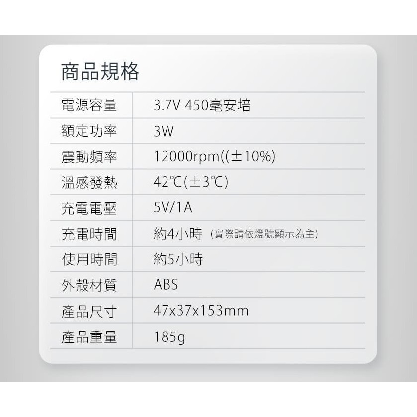 CHECK2CHECK 離子淨膚儀 白色 CT00-TE011-細節圖9