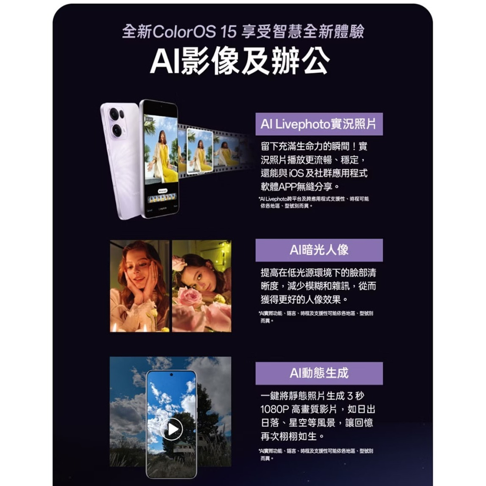 【官方認證福利機】 OPPO Reno13 Pro 5G (12G/512G) 6.83吋 智慧型手機-細節圖3