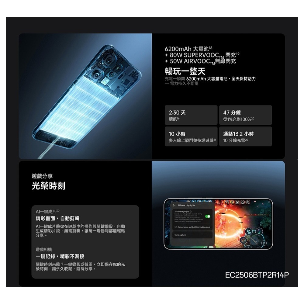 【官方認證福利機】OPPO Reno14 Pro 5G (12G/512G) 福利品 二手機 6.8吋 智慧型手機-細節圖11