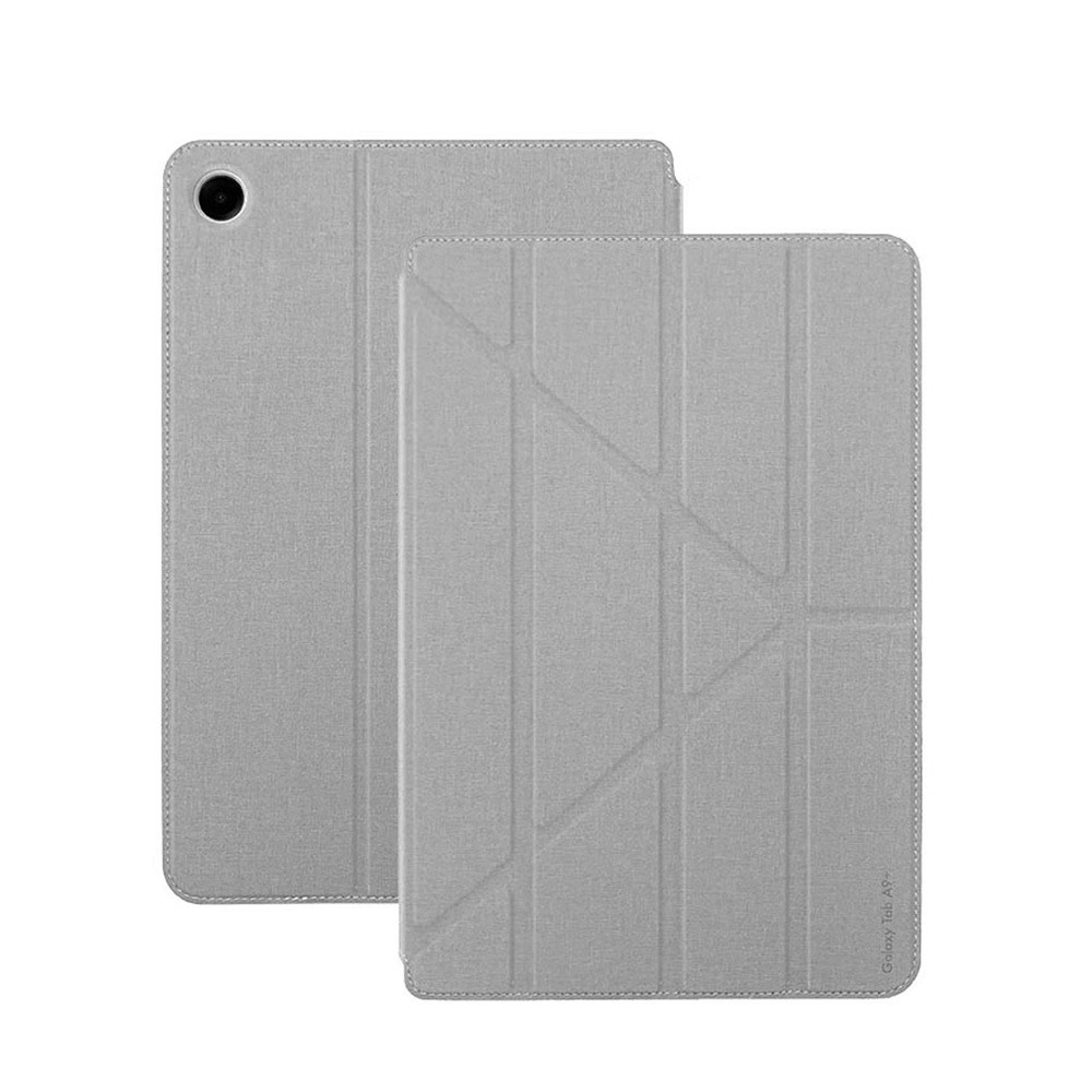 Samsung 三星  Galaxy ITFIT Tab S6 Lite 10.4 多角度 書本式 皮套 灰色-細節圖3