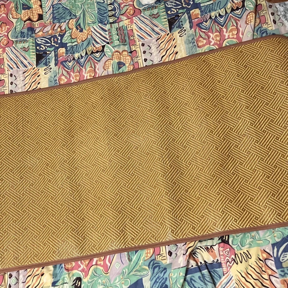 二手＿狐狸村傳奇 古典透氣床蓆 120cm*60cm-細節圖5