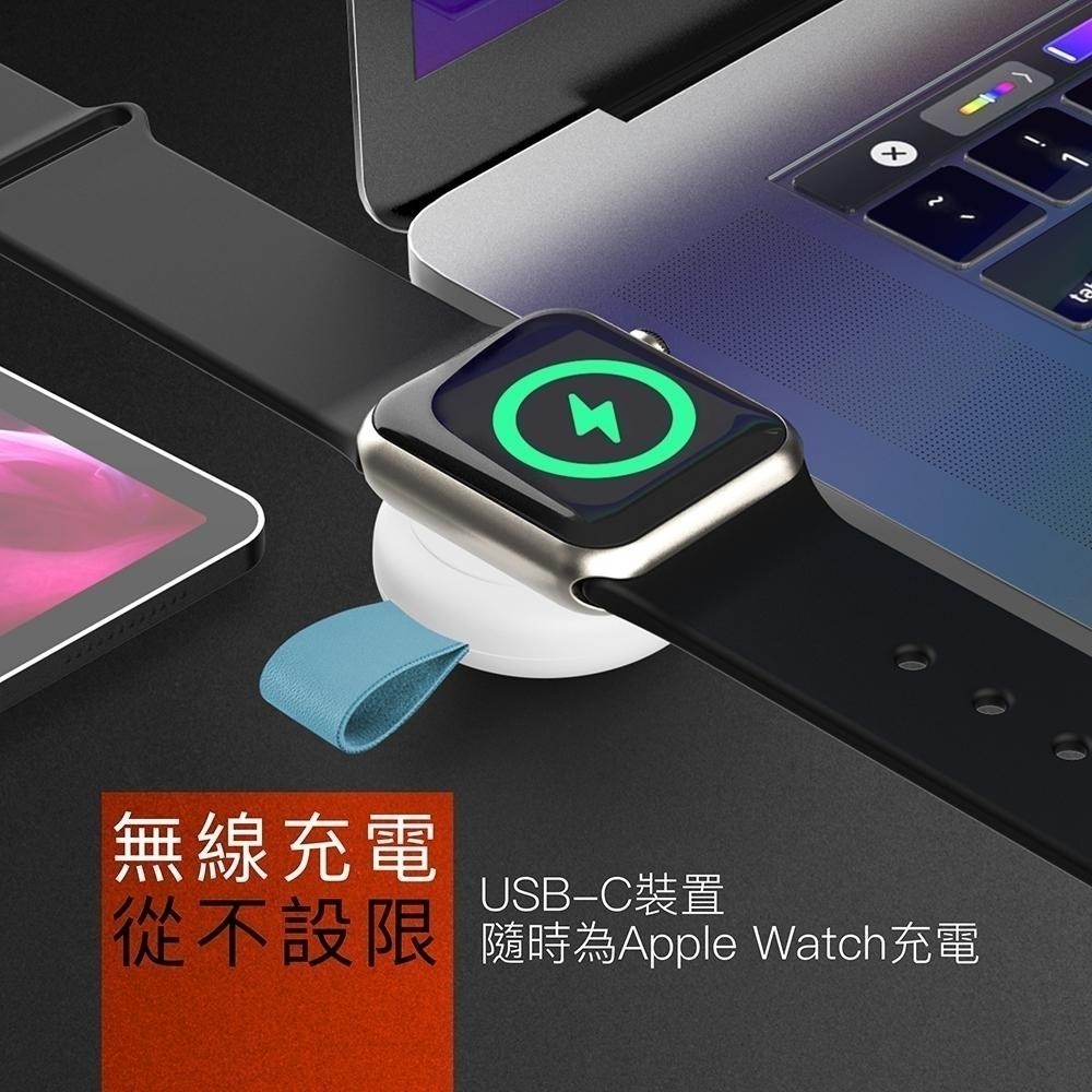 PQI Apple Watch磁吸無線充電器〔WCS03WC〕通過Apple MFW認證-細節圖4