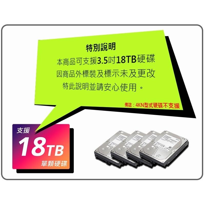 ProBox HF2四層式3.5吋多媒體儲存硬碟外接盒 USB 3.0 單顆最大支援18TB_現貨,特價搶先購-細節圖4