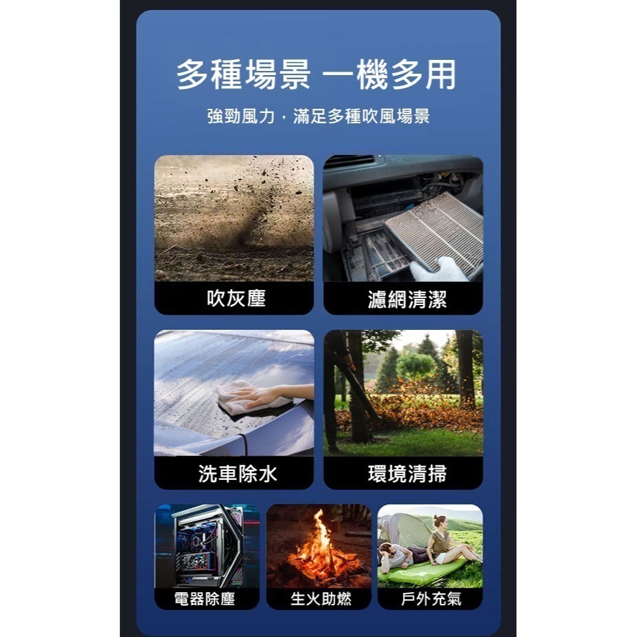 A-mego Stormer-X 暴風者 專業旗艦版｜800g颶風級 50mm無刷渦輪暴力風槍 / 強風機-細節圖11